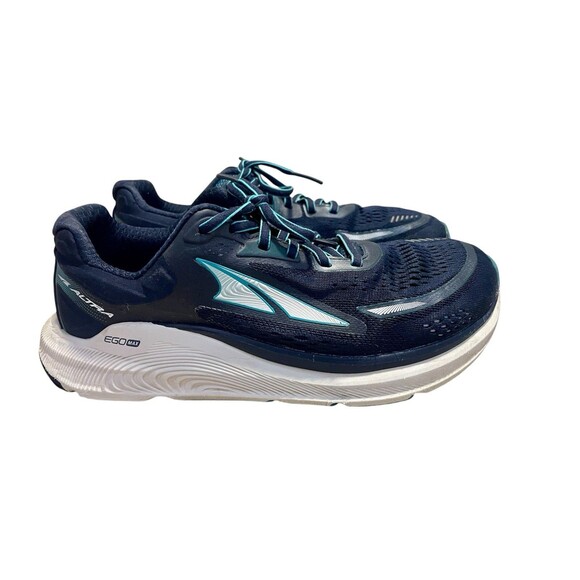 Altra Paradigm 6.0 Womens 8.5 Running Shoes Dark Blue Teal AL0A5484442 Footshape - Picture 1 of 8